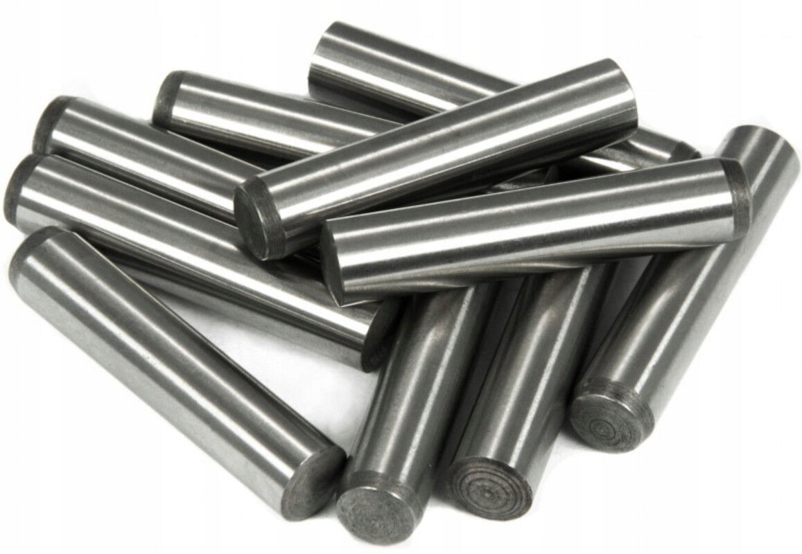 Grooved pin, full length parallel grooved with pilot DIN1470 ISO 8740 