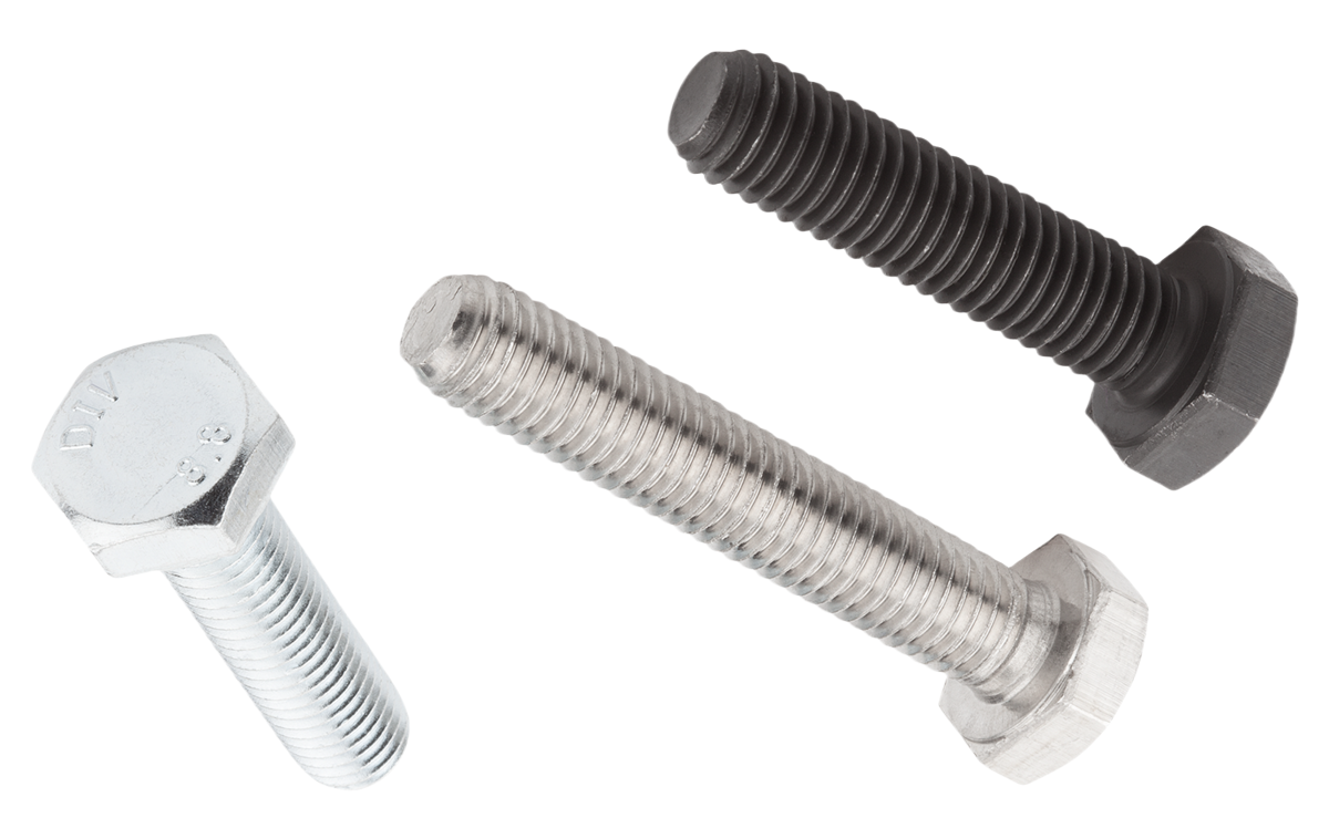 DIN 933 Hexagon Head Screws Threaded Up To The Head - Product Grades A and B