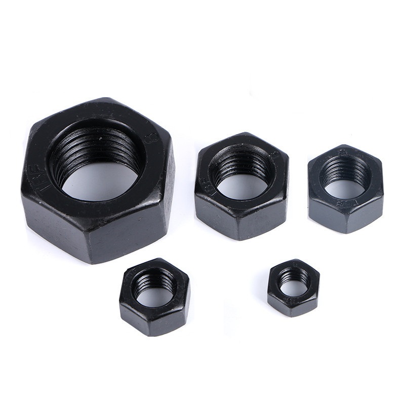 Black Zinc and Black Oxide DIN 934 Hex Nuts, auto parts, custom vehicle parts